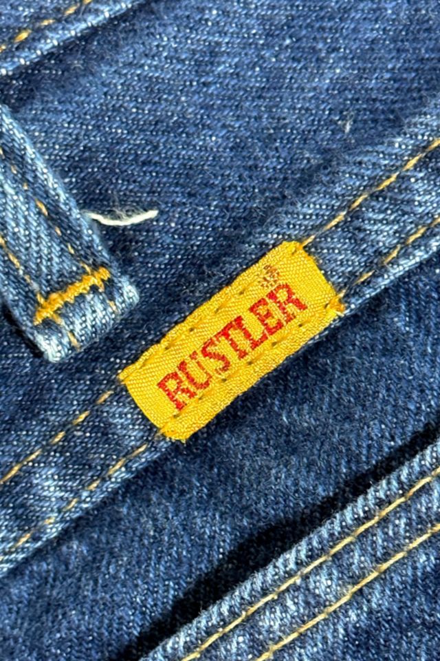 Vintage 1970's Rustler Yellow Label  Western Bootcut Jeans #2