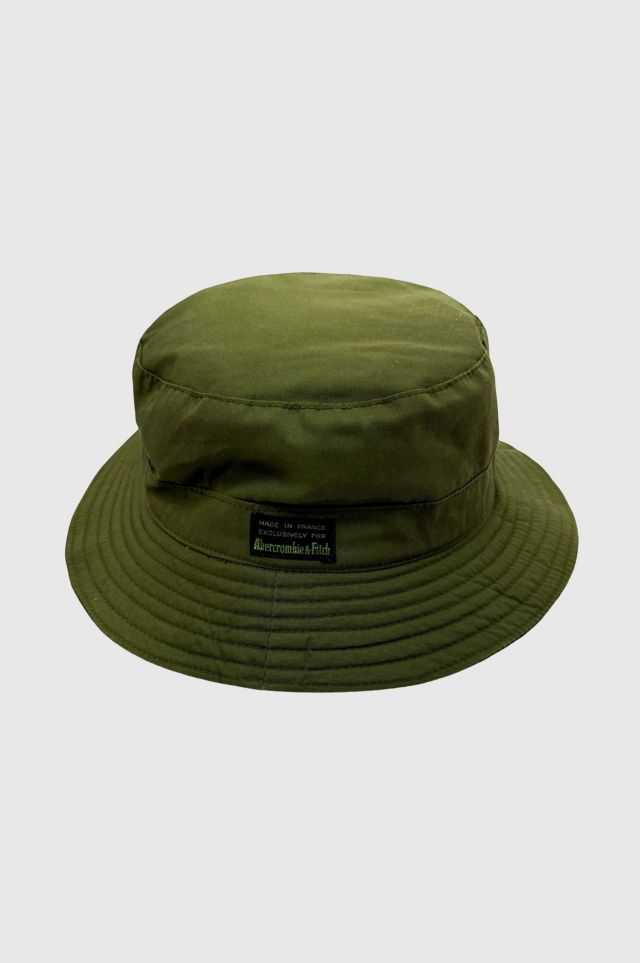 Vintage 1960's Abercrombie & Fitch Reversible Waterproof Bucket Hat