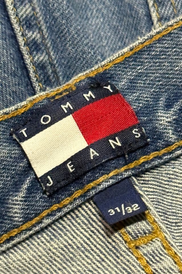 Vintage 1990's Tommy Hilfiger Light Baggy Carpenter Denim Jeans #2