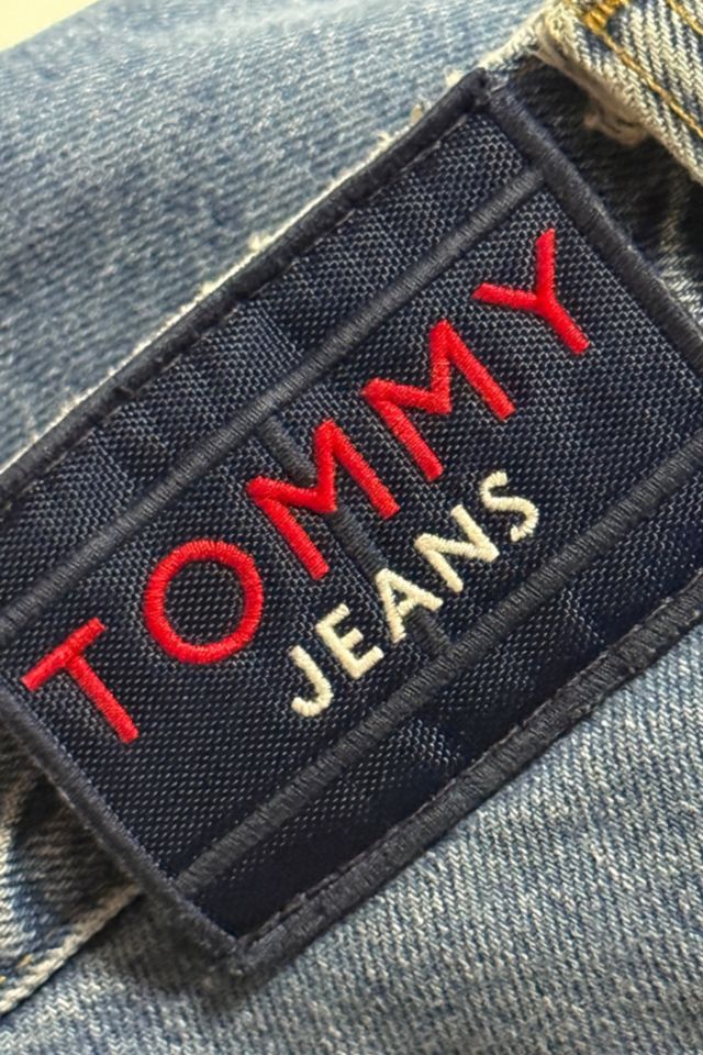 Vintage 1990's Tommy Hilfiger Light Baggy Carpenter Denim Jeans #4