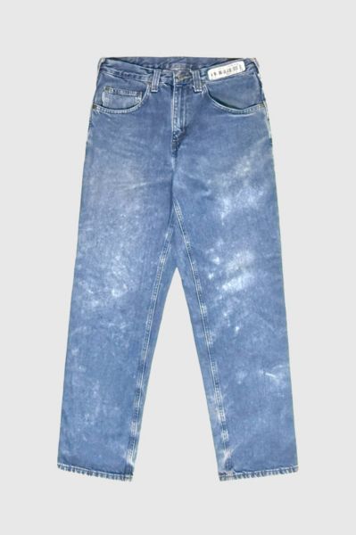 Vintage 1990's Carhartt Cloud Fade Light Workwear Denim Jeans