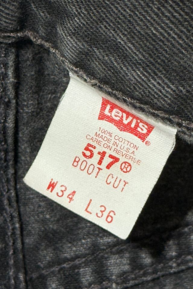 Vintage 1980's Levi’s® 517 Faded Western Bootcut Denim Jeans #3