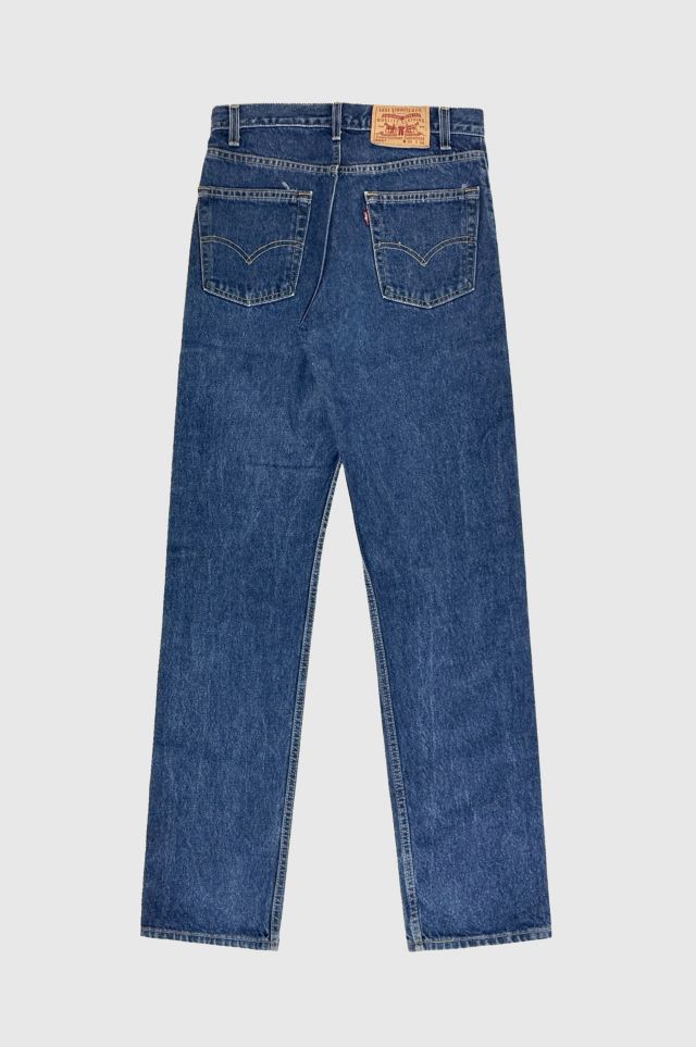 Vintage 1980's Levi’s® 505 Dark Wash Straight Leg Denim Jeans #1