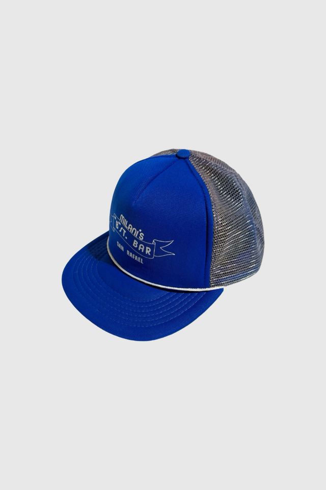 Vintage 1970's Milani's Bar San Rafael Mesh & Foam Trucker Hat #1