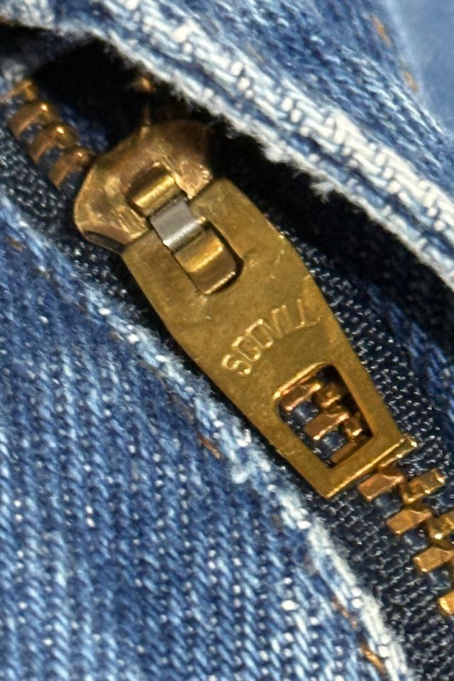 Vintage 1970's Penney's Plain Pockets Perfect Fade Western Bootcut Denim Jeans #4