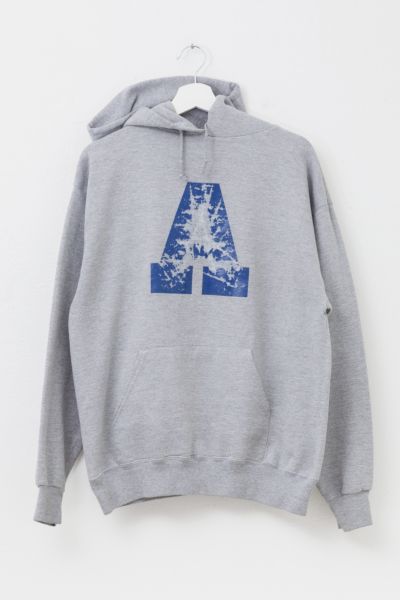 Vintage Y2K Distressed A Graphic Hoodie Sweatshirt