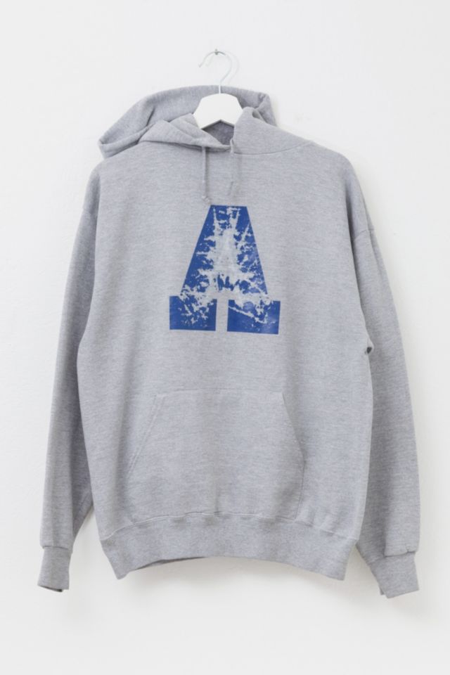 Vintage Y2K Distressed A Graphic Hoodie Sweatshirt