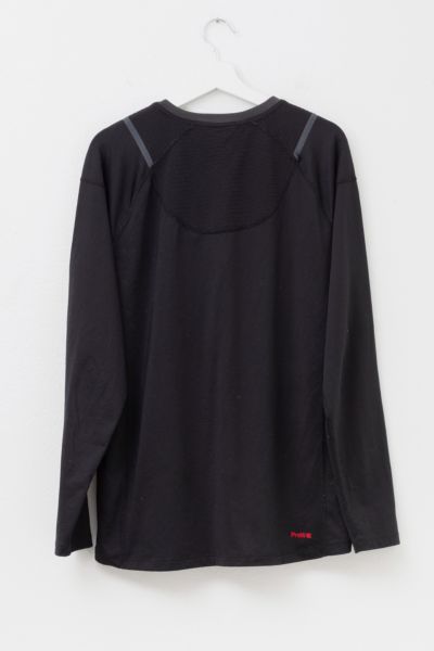 Vintage Y2K Spider Active Black Long Sleeve Athletic Shirt
