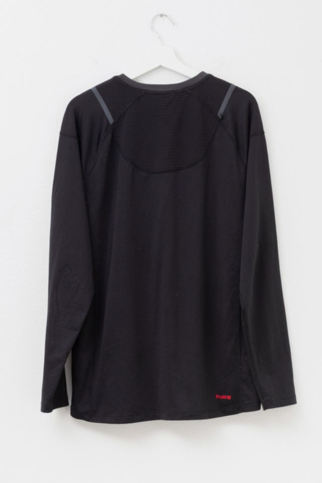 Vintage Y2K Spider Active Black Long Sleeve Athletic Shirt #2