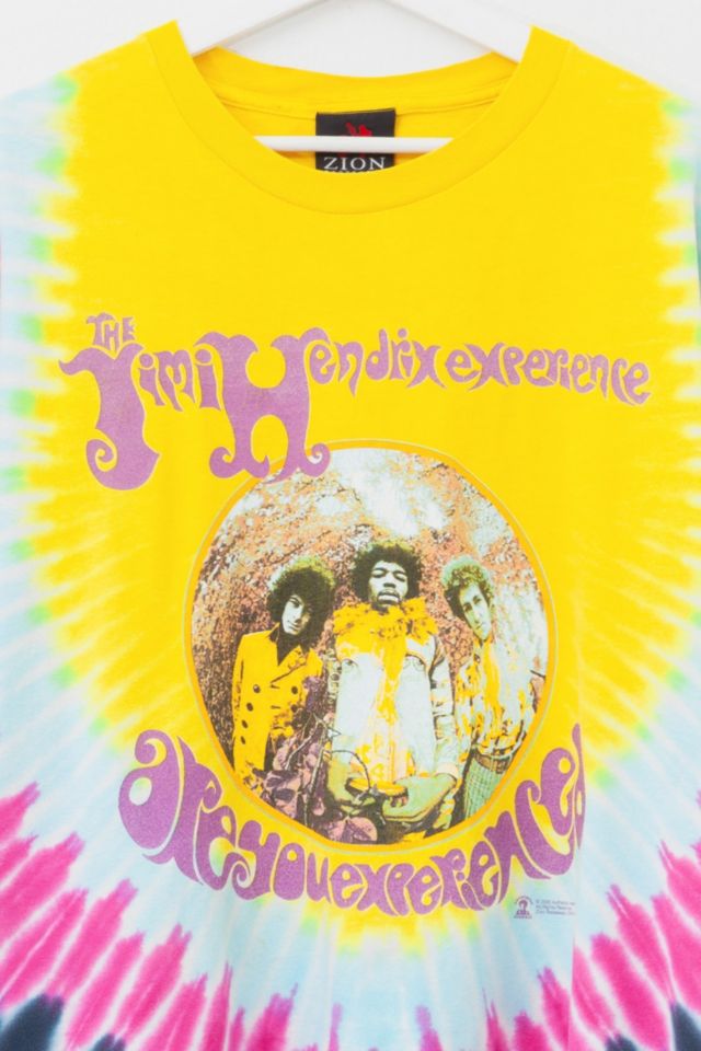 Vintage Y2K The Jimi Hendrix Experience All Over Print Graphic T-Shirt #1