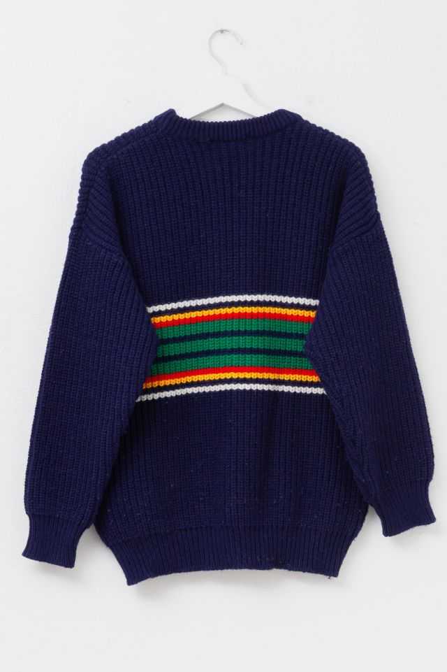 Vintage 1980s Kappa Cable Knit Pullover Sweater Made in Italy #2
