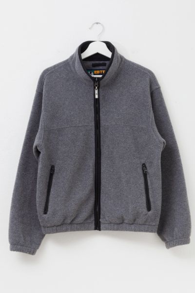Vintage 1990s EBTEK Eddie Bauer Gray Zipper Fleece