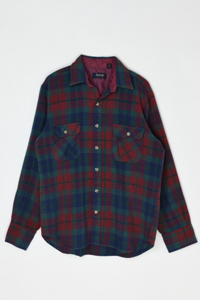 トップス 90s maid in usa Ombre Flannel Shirt 106587488_095_m