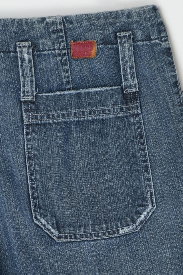 Vintage Y2k Wide Leg Cropped Jeans #4