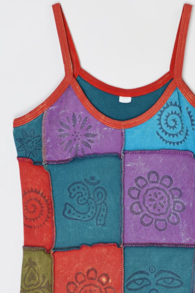 Vintage 90s Patchwork Tank Top #1