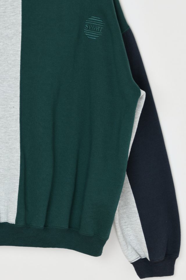 Vintage 90s "Sport" Colorblock Sweatshirt #2