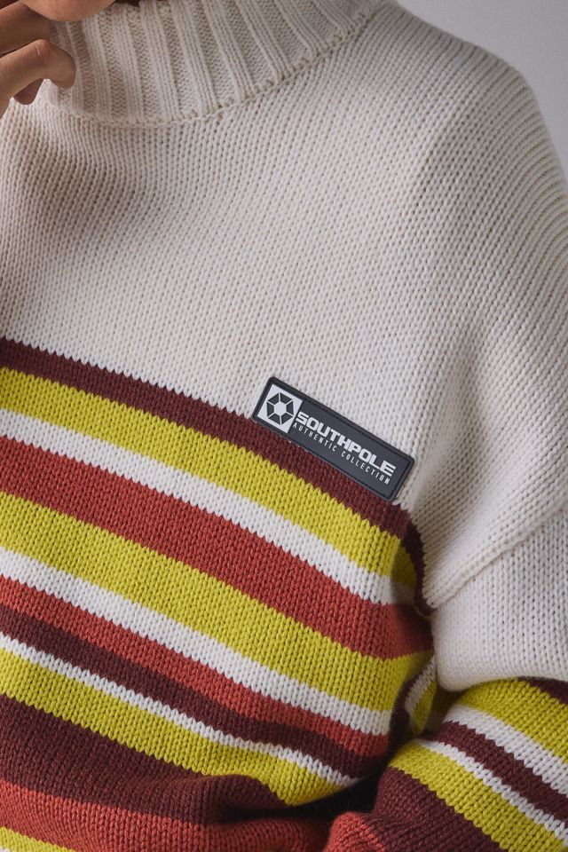 SOUTHPOLE Striped Sweater #3