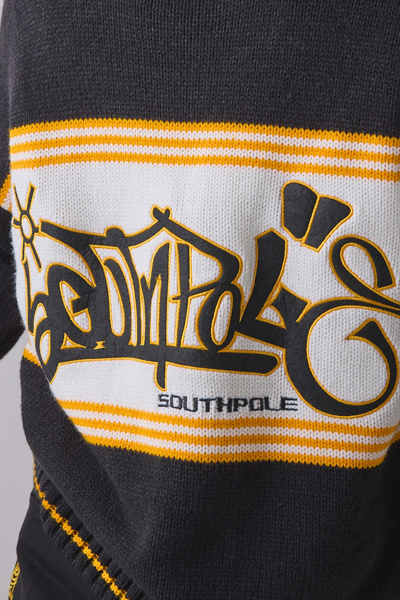 SOUTHPOLE Graffiti Crew Neck Sweater