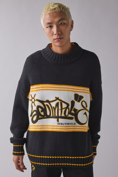 SOUTHPOLE Graffiti Crew Neck Sweater