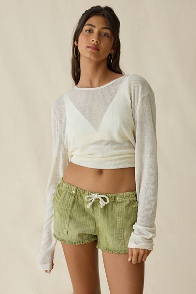 BDG Rigby Cotton Pull-On Micro Shorts