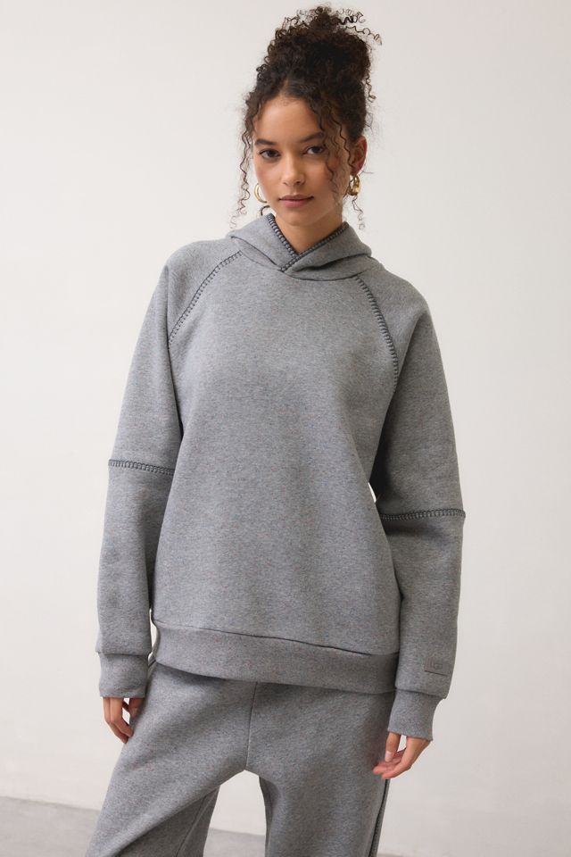 UGG Classic Whipstitch Detail Hoodie Sweatshirt | Urban Outfitters