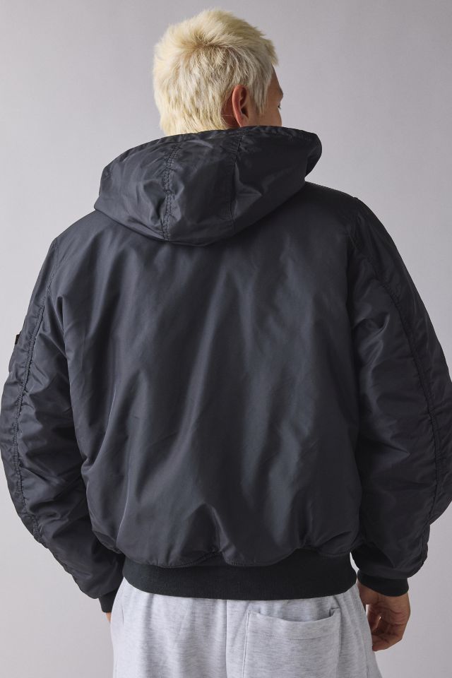 Alpha Industries MA-1 Hooded Flight Jacket #1