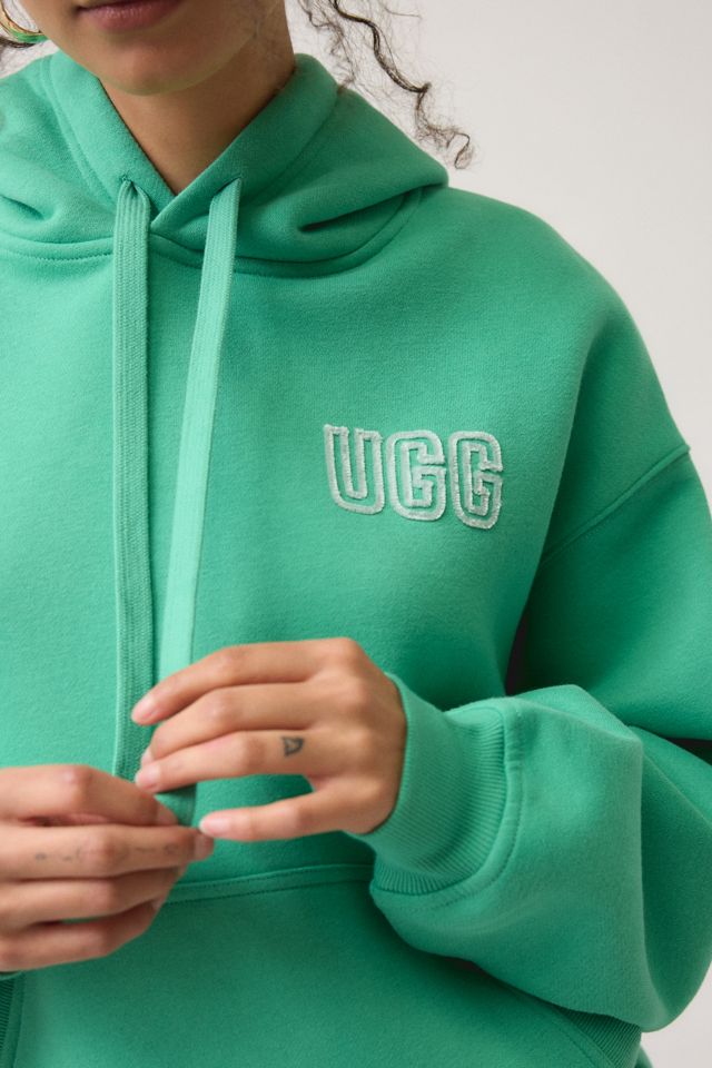 UGG Logo Chenille Applique Graphic Hoodie Sweatshirt #1
