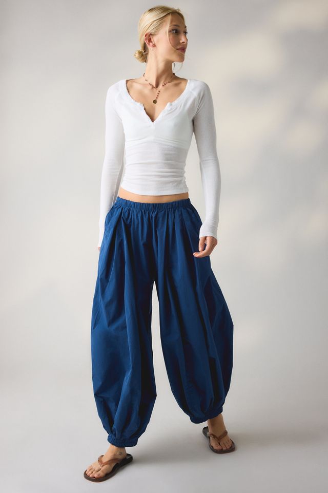 Pantalon bouffant ample taille basse Cloud BDG #1