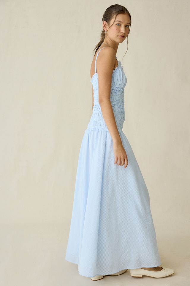 scalloped lace maxi dress Ivory Guipure Lace Maxi Dress - All Dresses