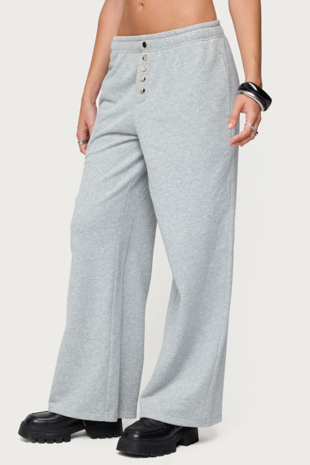 Edikted Lorelle Wide Leg Sweatpants #2