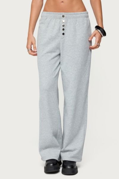 Edikted Lorelle Wide Leg Sweatpants