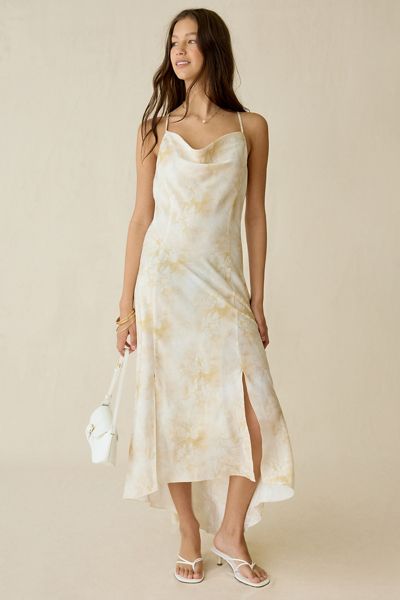 sachin and babi light blue dress Satin Midi Dresses main image 0