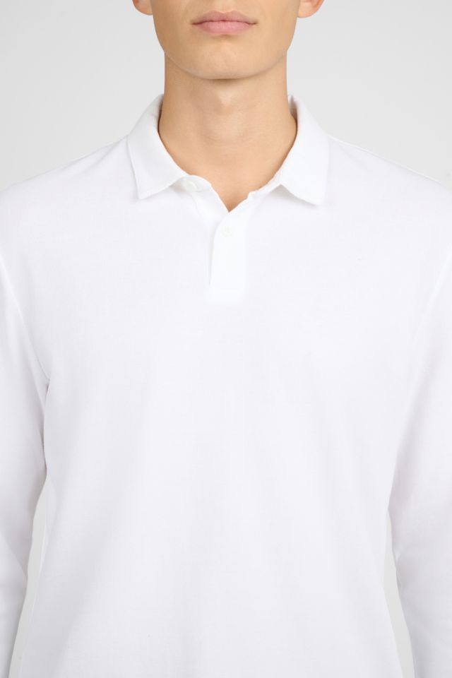 Onia Long Sleeve Pique Polo #1