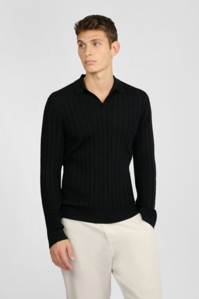 Onia Extra Fine Merino Wool Johnny Collar Polo