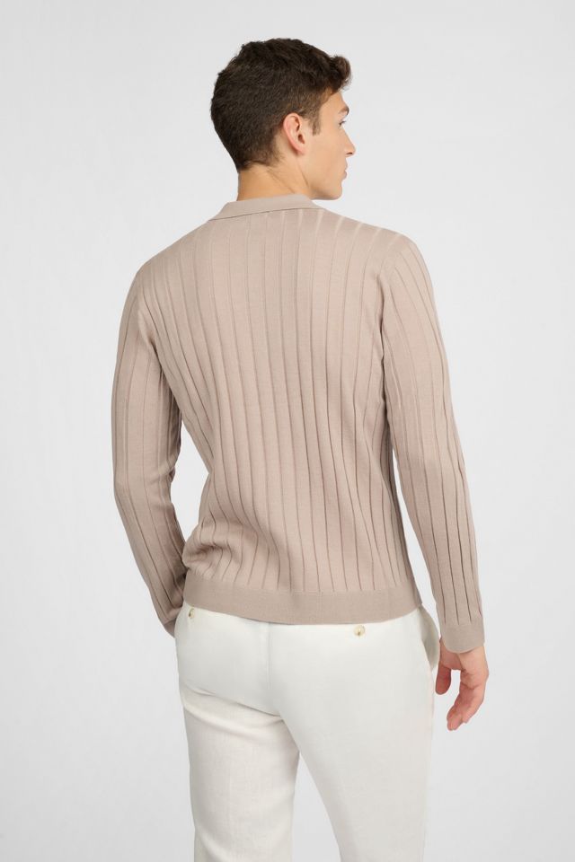 Onia Extra Fine Merino Wool Johnny Collar Polo #3