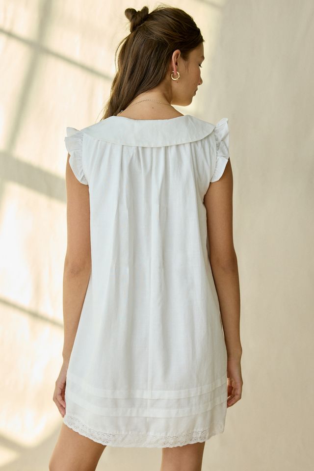 Kiss The Sky Frolic Fields Oversized Collar Mini Dress #3