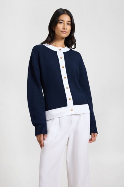 Onia Cotton Fitted Cardigan