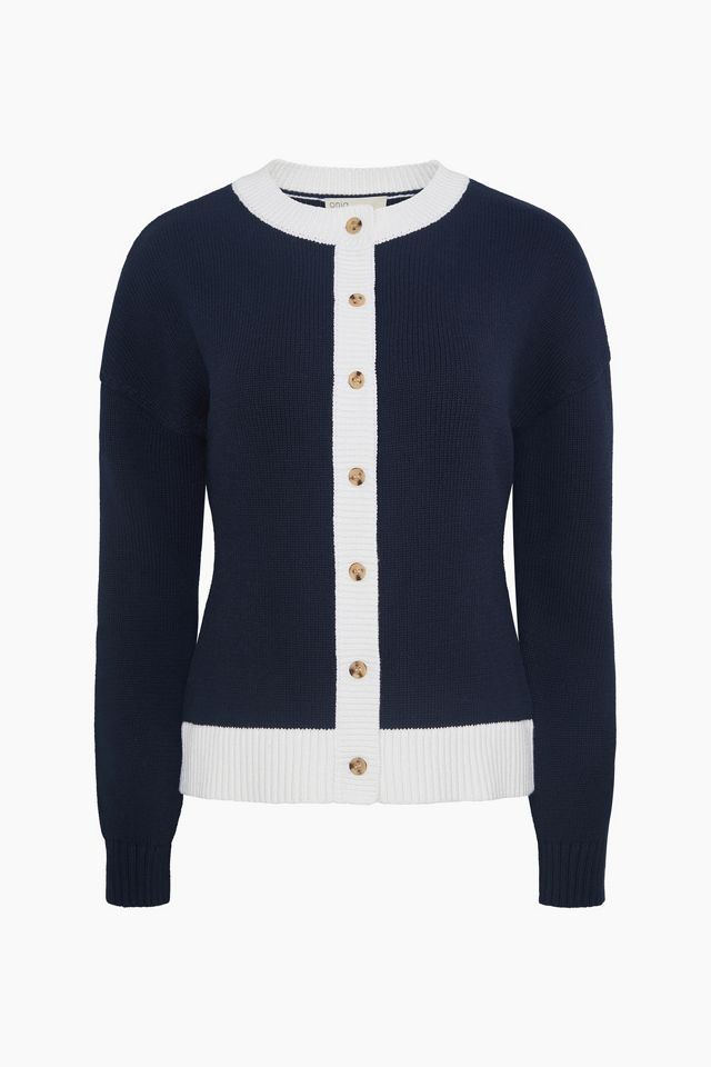 Onia Cotton Fitted Cardigan #4
