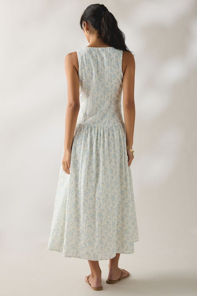 Robe midi à taille basse Summer Breeze de Kiss The Sky #1