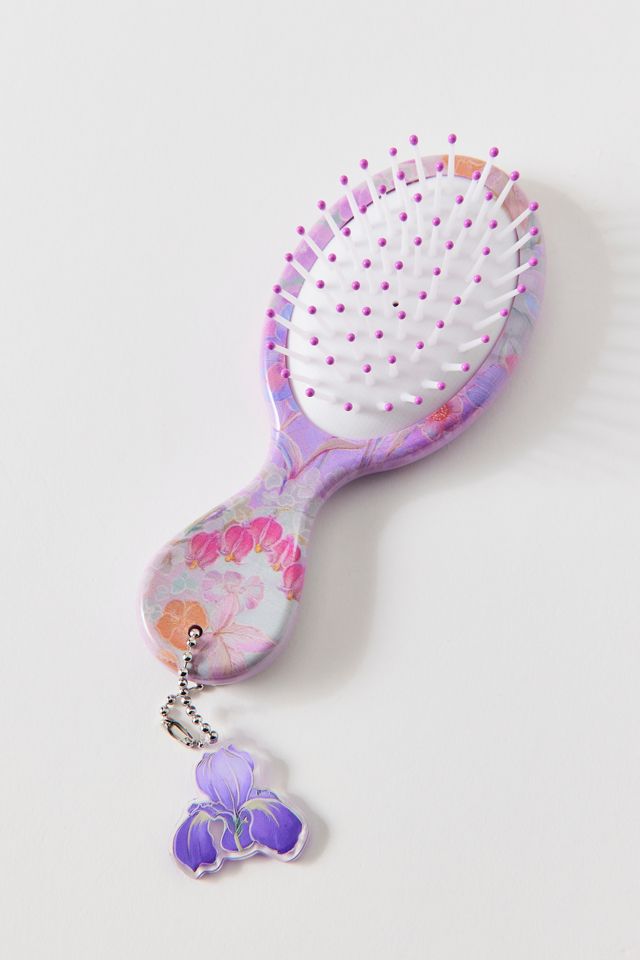 UO Mini Plush Hairbrush #1