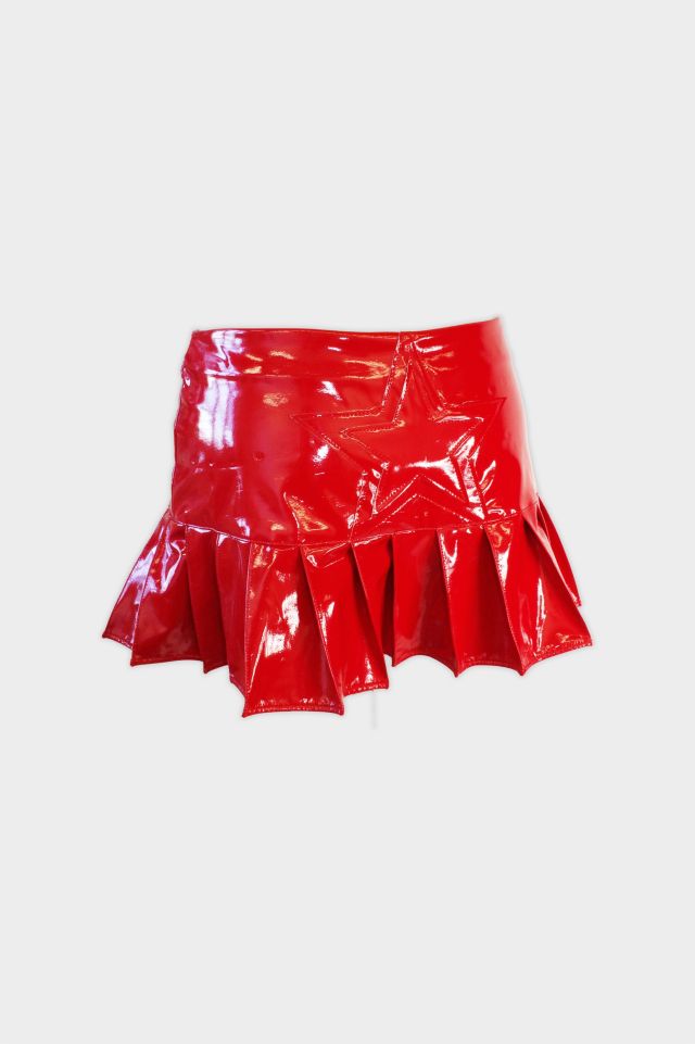 Mindblown Cherry Bomb Vinyl Skirt #4