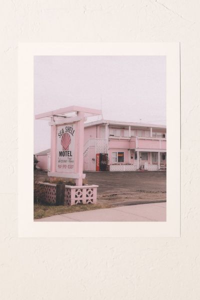 Evan Tetreault Sea Shell Motel Art Print