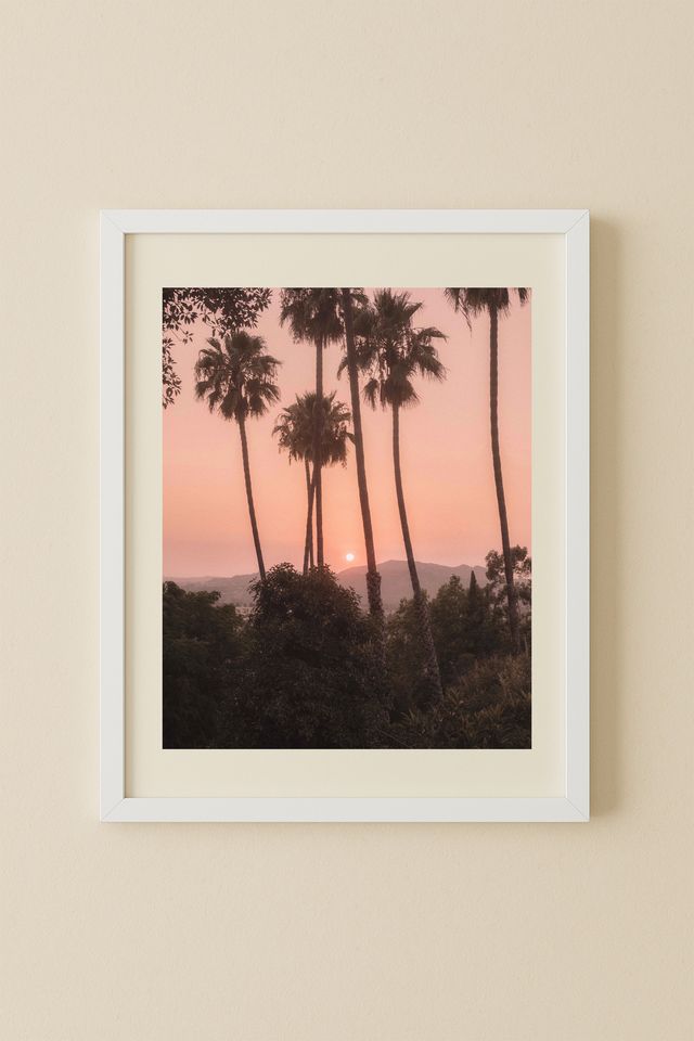 Evan Tetreault LA Skyline Art Print #1