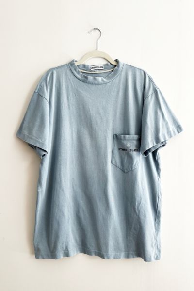 Vintage Stone Island Sunfaded Blue Tee