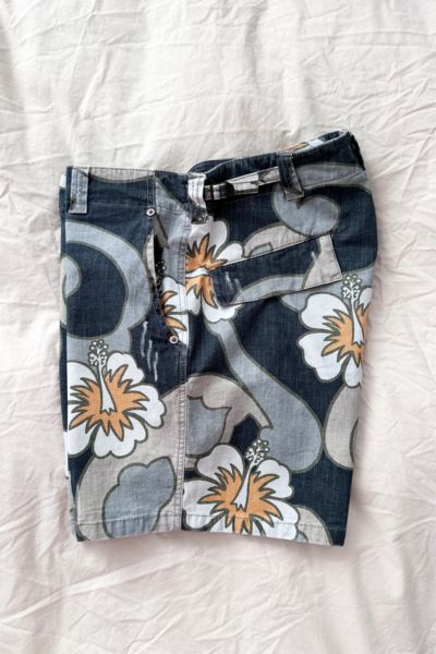 ERL Hibiscus Print Short Shorts