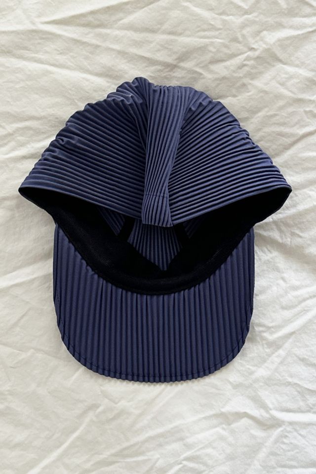 Issey Miyake Purple Pleated Hat #3