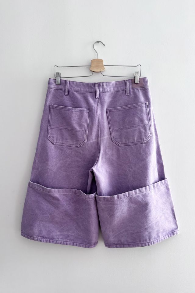 Acne Studios Lavender Baggy Shorts #1