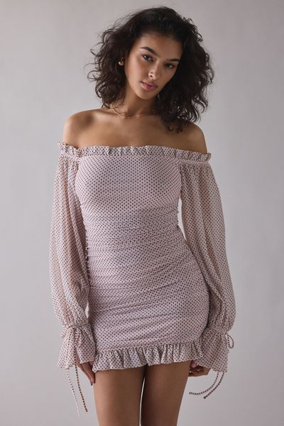 Shape Mini Robe Lilas Effet Croco Sans Manches | Shape | PLT FR