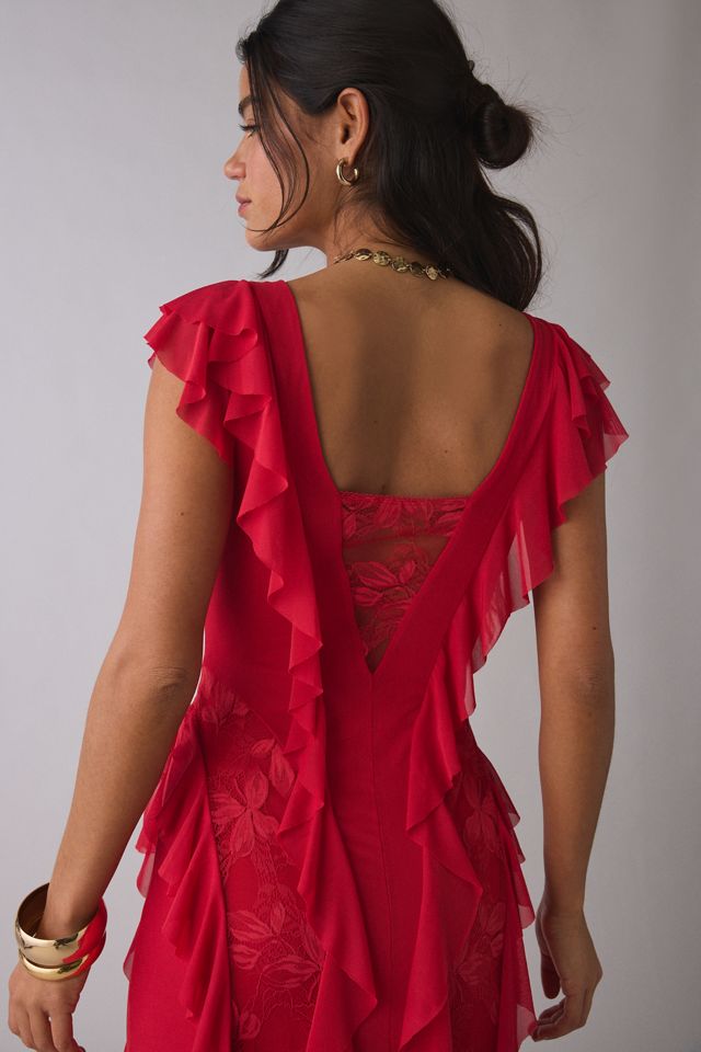 strapless open back dress Vizcaya by Mori Lee 89559 - Long Glitter Tulle Ballgown Dress main image 0