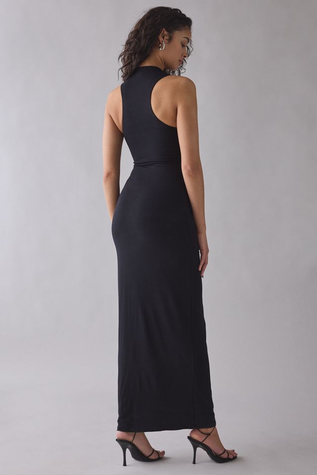 AFRM Casper Sleeveless High Neck Maxi Dress #3